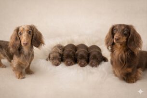 שגר מהמם של גורי דאקל (תחש) ארוך שיער